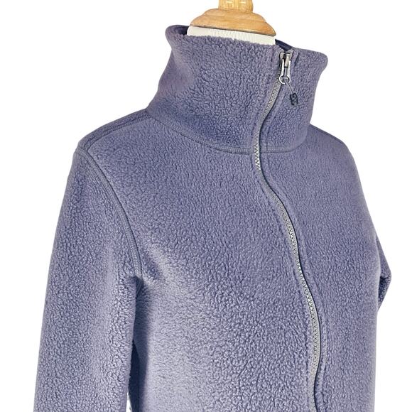 REI CO-OP Groundbreaker Plush Fleece Full-Zip Jacket in Dusky Purple Size XS - Picture 4 of 8